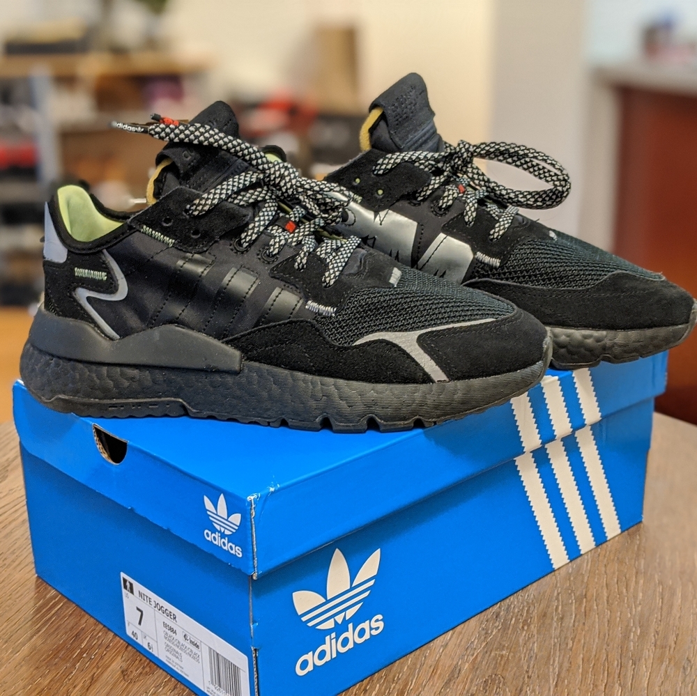 Adidas Nite Jogger (Men's size 7 = Women's size 8)